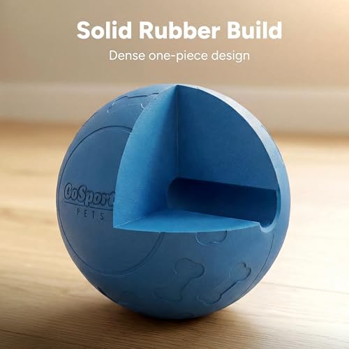 GoSports Pets Solid Rubber Dog Balls - Heavy Duty for Aggressive Chewers - 3 Pack, 2.5 Inch - Image 3