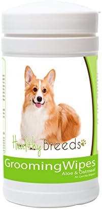 Healthy Breeds Pembroke Welsh Corgi Grooming Wipes 70 Count by HealthyBreeds