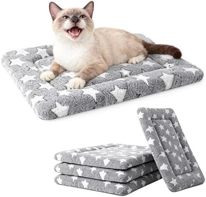 Dog Bed Mat, Reversible Crate Pads for Small/Medium/Large Dogs & Cats Sleeping, Portable & Soft, Dog Beds Crate Pad (Grey, XS(18"*14"*1.5")) by %E7%AB%8B%E5%8D%B3%E8%B4%AD%E4%B9%B0