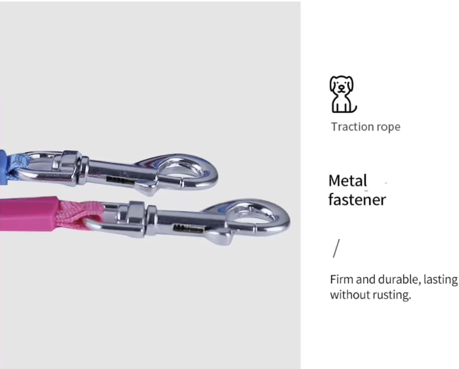 OUTnWILD Retractable Dog Leash, 16 ft Heavy Duty Dog Leash for Large Breeds/Pets Up to 110 lbs, 360° Tangle Free Design with One Touch Quick-Lock Braking System & Anti-Slip Handle. (Pink, L) - Image 7
