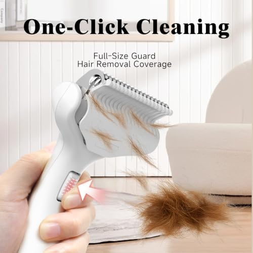 Pet Steam Brush for Dogs & Cats, 3-in-1 Shedding Grooming Tool - Image 6