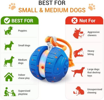 Pamlulu Interactive Dog Toy for Small & Medium Dogs, Fun Enrichment Toy to Keep Dogs Busy, Chew-Friendly Puppy Toy for Indoor & Outdoor Play, Dog Birthday Gift - Image 6