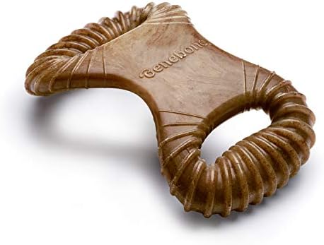 Benebone Dental Dog Chew Toy for Aggressive Chewers, Real Bacon, Small by Benebone