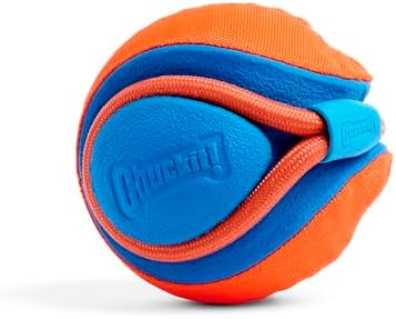 Chuckit! Rope Fetch Dog Toy, Ball on Rope, Durable EVA Rubber, 5.5-in - Image 5