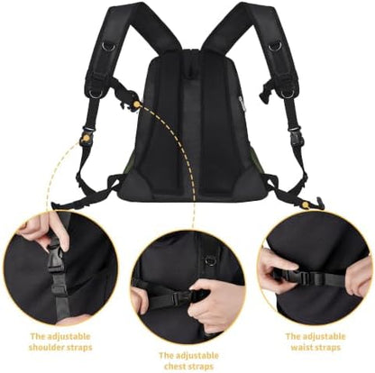WOYYHO Pet Dog Carrier Backpack, Ventilated Mesh Small Dog Front Backpack - Image 6