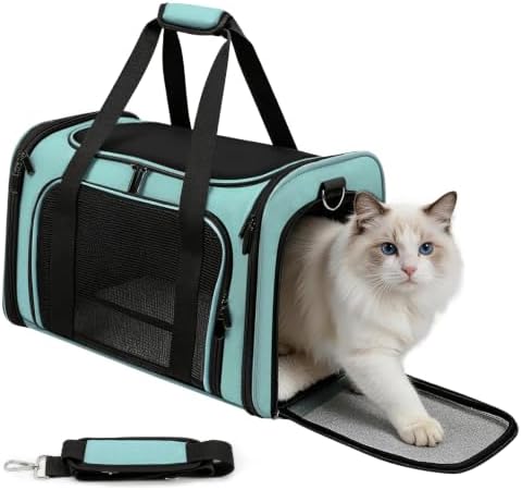 Cat Carrier Soft, Dog Carriers for Small Dog/Large Cat (Up to 16lb) by Unknown