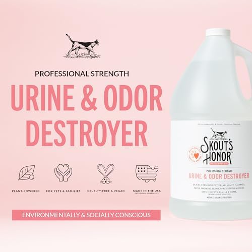 SKOUT'S HONOR Cat Urine and Odor Destroyer One Gallon Refill, 128 oz - Image 2