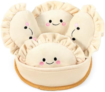 Sedioso Dog Squeaky Toys, 5-Pack Interactive Dogs Toy, Stuffed Dogs Chew Toys, Durable Treat Dispending Dog Plush Toy for All Breed by Sedioso