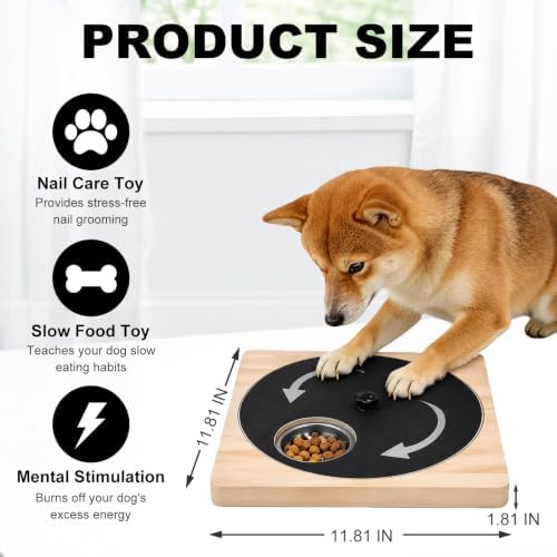 Dog Nail Scratch Board with Treat Board, Stress-Free Nail Care for Dog - Image 4
