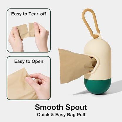 VETRESKA Dog Poop Bags Dispenser with 105 Bags, Leak Proof and Extra Thick - Image 6