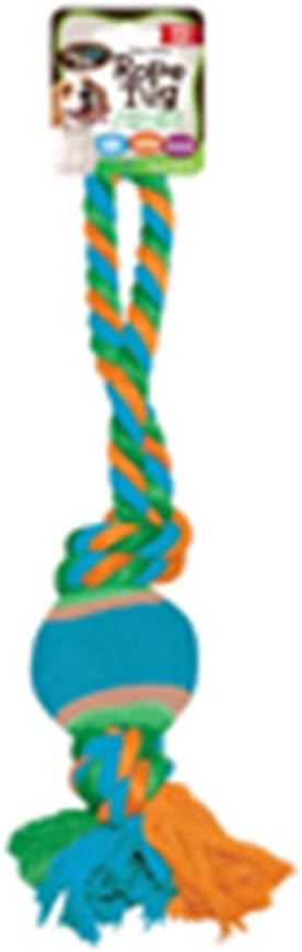 Bow Wow Knot Rope with Tennis Ball Pull