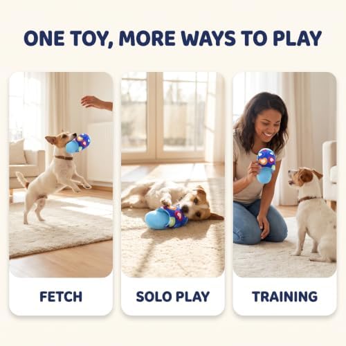 Flip-Flop Style Dog Toy Pet Puppy Chew Squeaky Squeaker Sound Plush Slipper Shape Pet Supplies,Style 2 Automatic Ball Launchers - Image 4