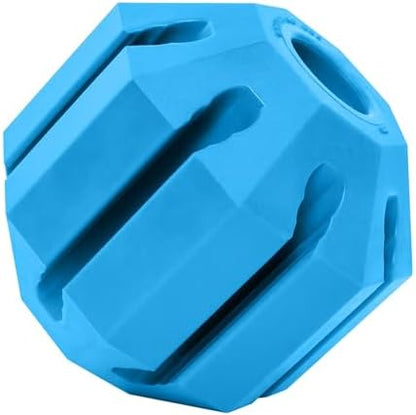 KONG Puppy Activity Ball, Natural Rubber Teething Toy, Small Puppies, Blue - Image 2