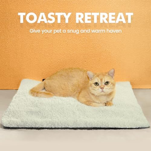 Mora Pets Self Warming Cat Beds for Large Cats Self Heating Dog Mat Pet Pad - Image 7
