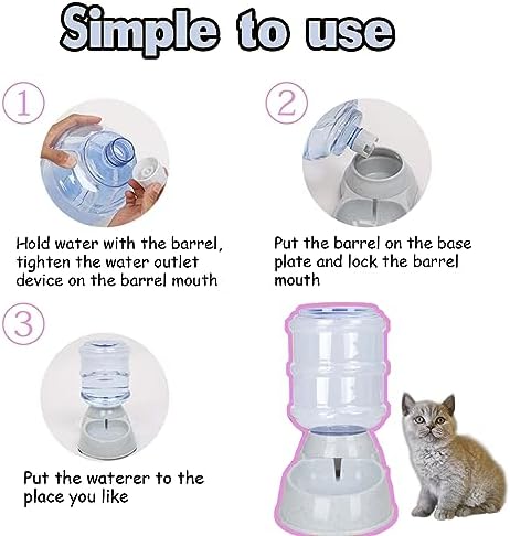 Dog Water Bowl Dispenser,3 Gallon/ 11L Pet Water Dispenser Station for Large Dogs and Cats,Gravity Automatic Feeder,Large Size Dog Drinking Fountain - Image 4