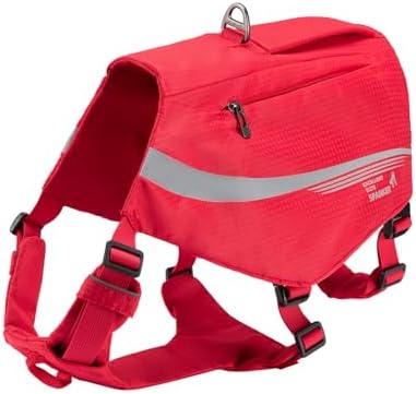 EXCELLENT ELITE SPANKER Reflective Dog Backpack with Handle for Hiking by EXCELLENTELITESPANKER