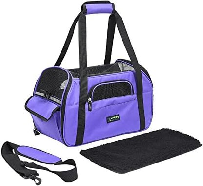 JESPET Soft-Sided Airline-Approved Dog & Cat Carrier Travel Bag - Image 4