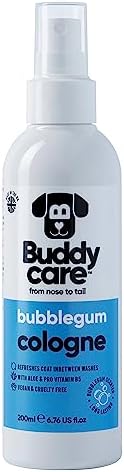 Buddycare Dog Cologne - Bubblegum - 200ml - Sweet and Playful Scented Dog Cologne - Refreshes Between Dog Washes by Unknown