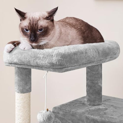 Yaheetech 36in Cat Tree Tower with Large Perch for Senior Kittens - Image 6