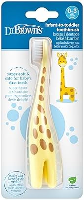 Dr. Brown's Infant-to-Toddler Toothbrush, Giraffe by DrBrowns