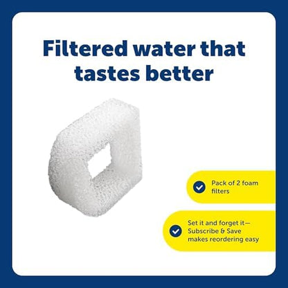 PetSafe Drinkwell Replacement Foam Filters, 2 Pack, Ceramic/Steel Fountains - Image 3