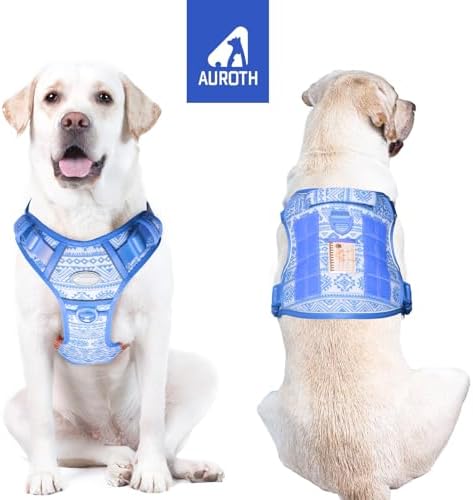 AUROTH Dog Harness for Large Dogs, No Pull Tactical Dog Vest Heavy Duty - Image 2