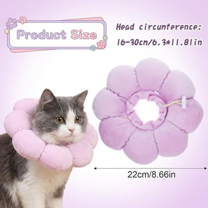 Cat Cone Collar, Adjustable Cat Recovery Collar - Image 2