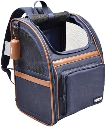 Jespet Pet Backpack Carrier for Small Dog, Soft Car Bed Ideal for Traveling by JESPET