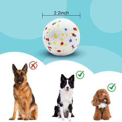 6 Pack Dog Toy Balls, 2.3 Inch ETPU Material, Replacement Balls for Automatic Ball Launcher Machine, Perfect for Small & Medium Dogs, Perfect for 2.3 Inch Automatic Launcher - Image 2
