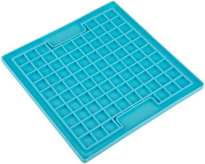 LickiMat Classic Playdate, Cat Slow Feeder Lick Mat, Boredom Anxiety Reducer; Perfect for Food, Treats, Yogurt, or Peanut Butter. Fun Alternative to a Slow Feed Cat Bowl or Dish, Turquoise - Image 3
