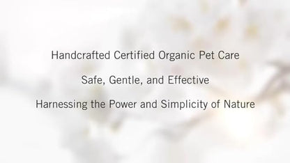 Chagrin Valley Soap & Salve Certified Organic Dog Shampoo and Conditioner – Dog Shampoo Itchy Skin Relief and Puppy Essentials - Natural Handmade Honey & Oats, 3.8 oz Bar Soap