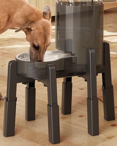 CZPET Dog Water Dispenser Stand, Pet Automatic Feeder Holder, Stand Only - Image 2