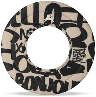 OllyDog Super Flyer Dog Flying Disc – Floating Fetch Toy for Water Play, Soft Eco-Friendly Recycled Fabric, Gentle on Teeth, 11" for Medium & Large Dogs (Ciao, 11") by OllyDog