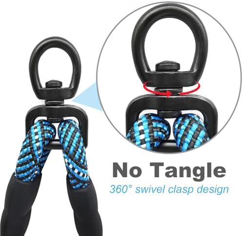 5 FT Double Dog Leash Coupler, Extension Rope for Two Dogs Walking - Image 2
