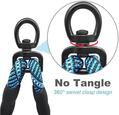 5 FT Double Dog Leash Coupler, Extension Rope for Two Dogs Walking - Image 2