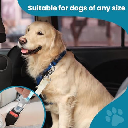 Adjustable pet cat and Dog car seat Belt，The Lanyard is Flexible and Adjustable from 20 to 33 inches (whelks) - Image 4