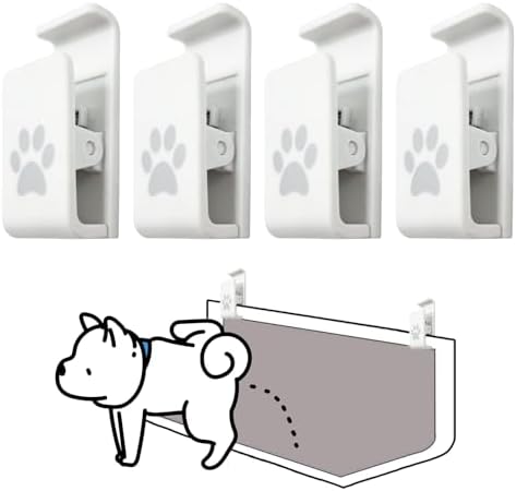 Dog Pee Pad Holder cilps for Indoor Potty Training, Leg Lifting Puppies by Unknown