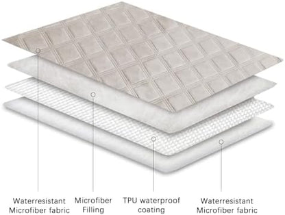Ameritex Waterproof Dog Bed Cover Pet Blanket with Anti-Slip Back for Furniture Bed Couch Sofa - Image 5