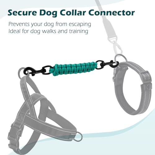 PetBonus Dog Collar Safety Clip, Handmade Prong Collar to Harness Connector - Image 5