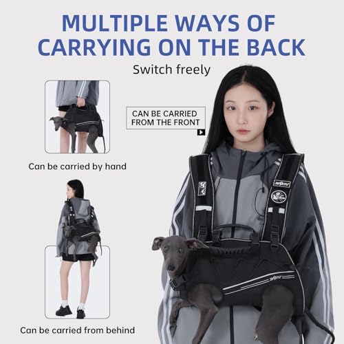 Wakytu Dog Lift Harness for Small Dogs,Dog Backpack Carrier - Image 4