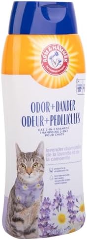 Arm & Hammer 2-in-1 Deodorizing Cat Shampoo, Lavender, 20 Fl Oz, 2-Pack - Image 6