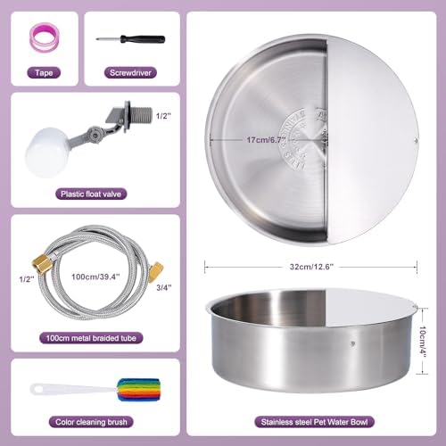 6L Automatic Dog Water Bowl Dispenser Outdoor - Image 6