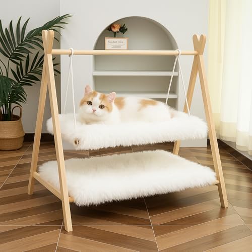 Fluffy Cat Bed Mat 19.6"x31.4" Furry Small Dog Cats Cushions for Indoor - Image 5
