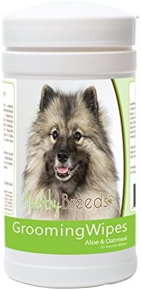 Healthy Breeds Keeshonden Grooming Wipes 70 Count by HealthyBreeds