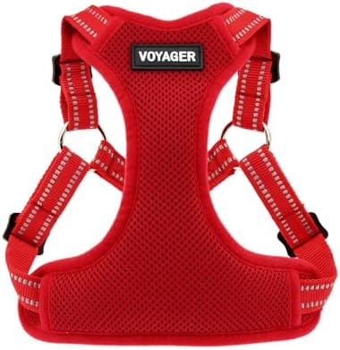 Voyager Step-in Flex Adjustable Dog Harness - Red, X-Large by BestPetSuppliesLLC