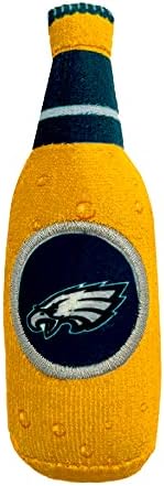 BEST PLUSH CAT TOY NFL PHILADELPHIA EAGLES Complete Set of 3 piece Cat Toys filled with Fresh Catnip. Includes: 1 Helmet Cat Toy, 1 Football Cat Toy with Feathers & 1 Beer Bottle. Beautiful Team LOGOS - Image 3