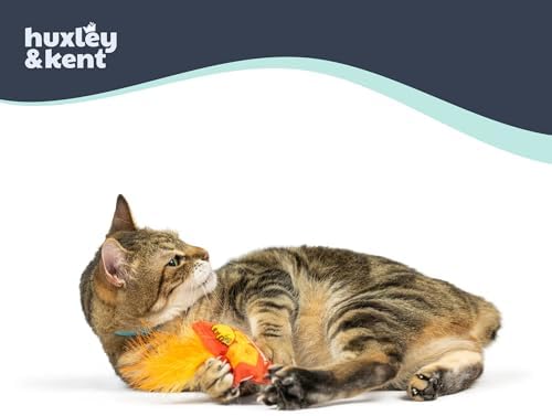 Huxley & Kent Plush Crinkle Catnip Cat Toy, Sneeze-It - Image 3