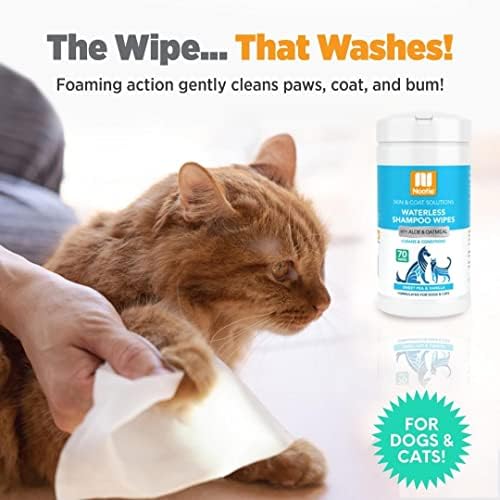 Nootie Waterless Shampoo Wipes, Sweet Pea Vanilla, Easy to Use - Image 5