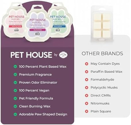 Lavender Green Tea Scented Wax Melts Plant-Based Wax, 2 Pack Pet House - Image 3