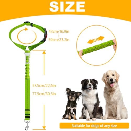 2-Pack Dog Car Seat Belt, 3-in-1 Headrest-Mounted Dog Seatbelt for Car, Adjustable Nylon Pet Safety Leash with Elastic Buffer & Reflective Stitching, Durable Car Harness for Dogs Fits Most Vehicles - Image 2